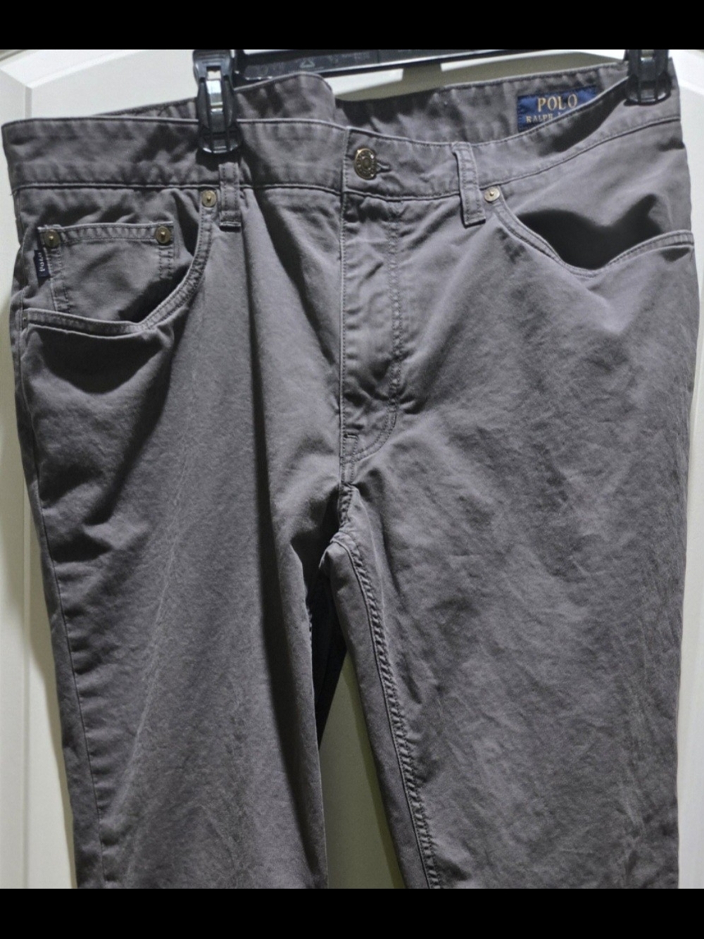 Polo by Ralph Lauren Men’s Slim Jeans Gray